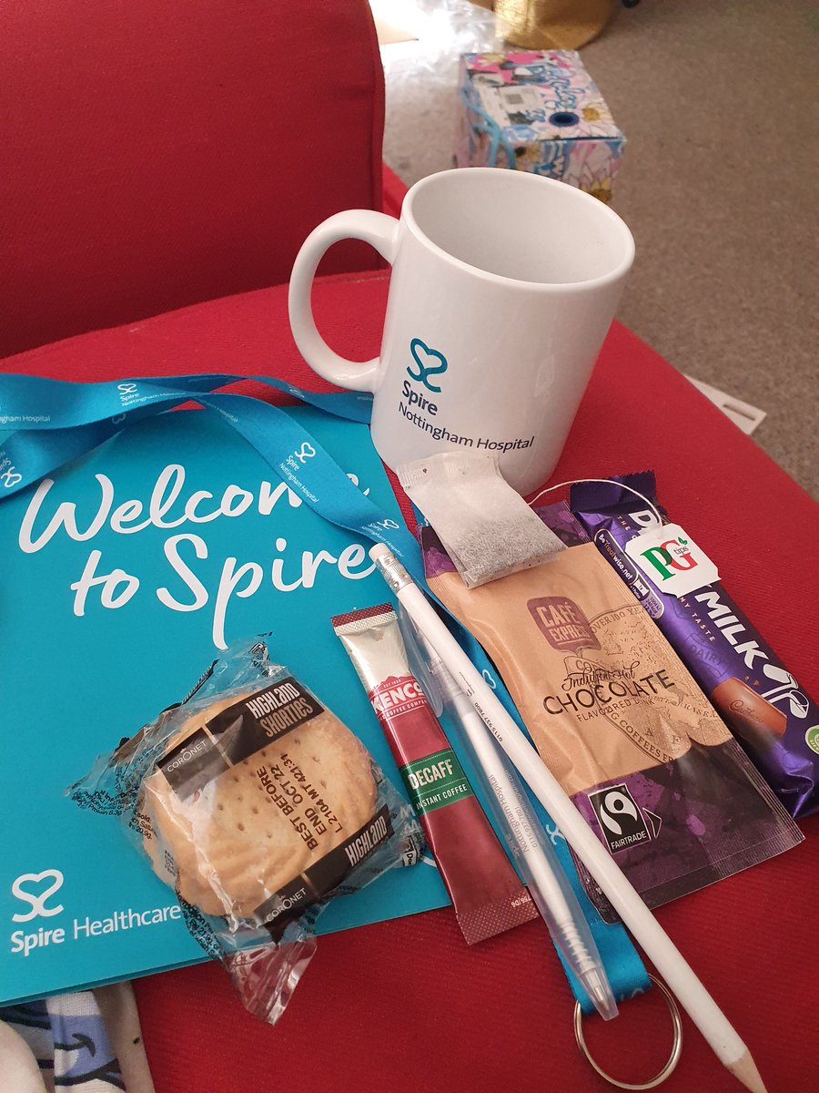 aimz3189's tweet photo. Welcome gift from @spirehealthcare  #Nottingham ❤️ https://t.co/3m7tqgUyYG