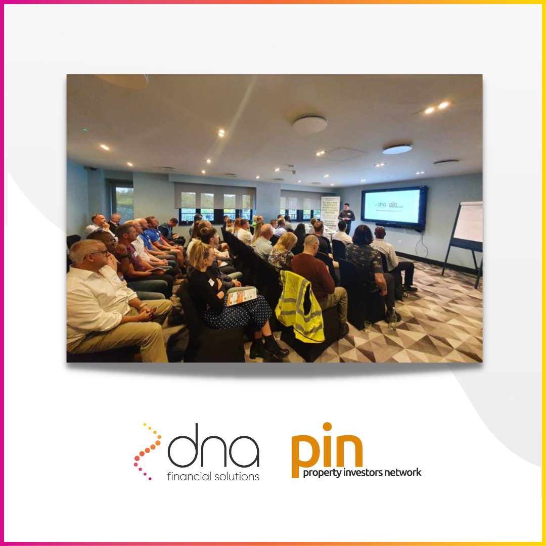 DNA_Financial's tweet photo. Last week a member of our commercial team, Jamie, represented DNA at the Manchester North pin (Property Investor Network) meeting on 1st September. We hope you enjoyed the presentation and can’t wait to see you all again soon! https://t.co/rK8ZQqerG1