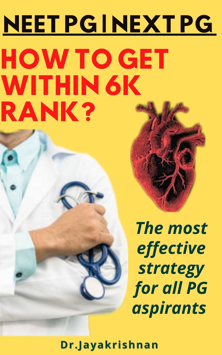 DRJAYAKRISHNAN4's tweet image. #neetpg2023 #NEETPG #nextpg #NEETPG2022 
👇👇👇
amazon.in/dp/B0B6DRT89L/…