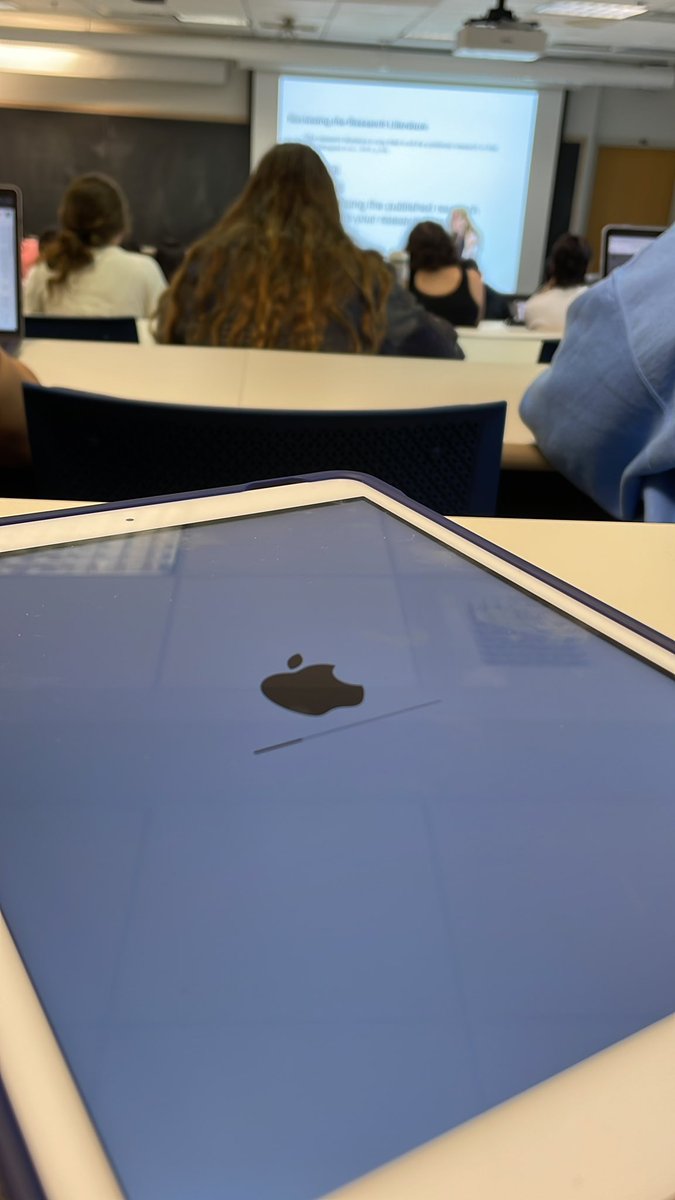 Charged my iPad all night so it wouldn’t die again while I was taking notes just to accidentally update it at the beginning of class