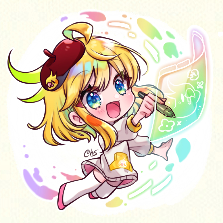 「#人外VTuber此方ですよ 鳥ちゃんのかわいさ広めたい!!!!!!!!!!美少」|はなのすみれ🐤🦜のイラスト