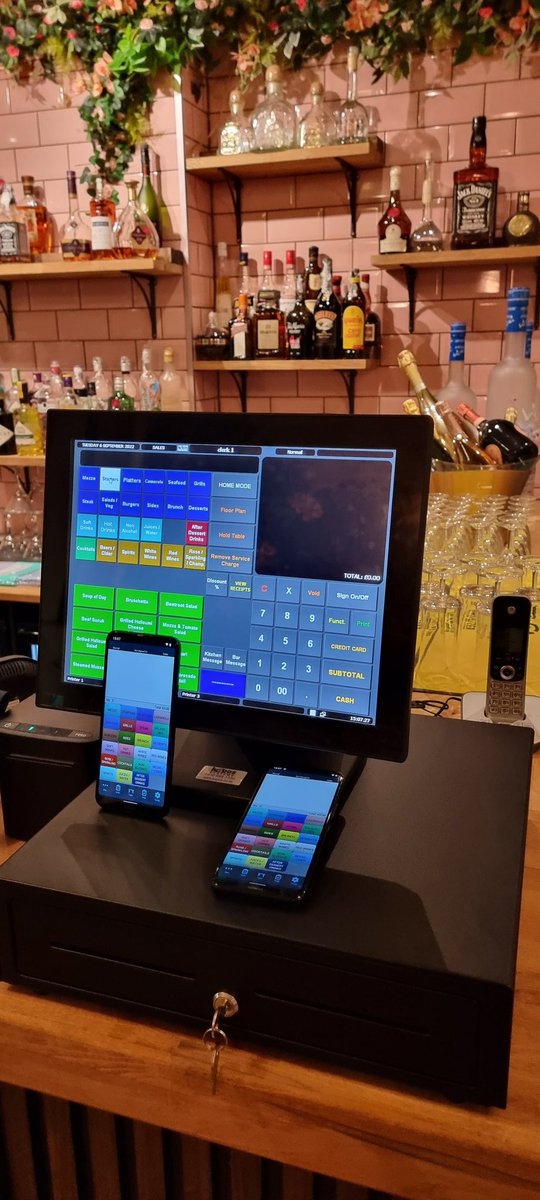 kepossystems's tweet photo. Icrtouch epos system with 2 handheld ordering installed at Heaven Green, Ealing W5. #icrtouch #restaurants  #coffeeshop #epossystems   https://t.co/ckVXK57LTU https://t.co/32L4Q6YGVR