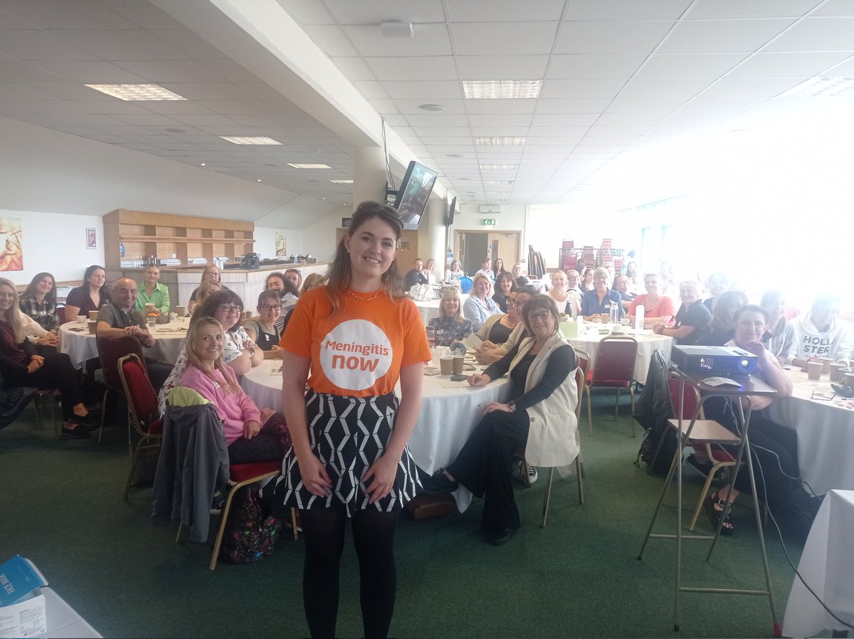Lucy_Skoulding's tweet photo. Thank you to the Sussex NHS Foundation Trust immunisation team for having me to talk about meningitis today and for the amazing work you're doing! 💜💜 @MeningitisNow https://t.co/QsX2E4PZ46