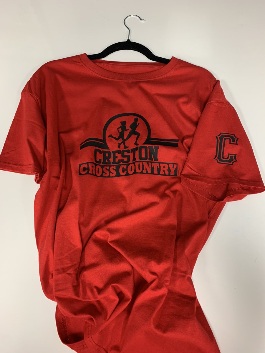 Cross country fans!!! We have a shirt for you! These are by order only, there will not be spare on stock. Let a crossing member know at the stand if you are interested in purchasing one- $15.00 each.
