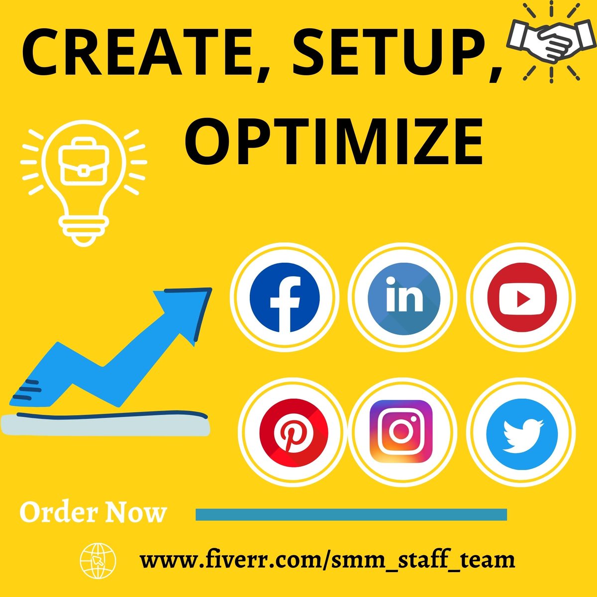 Check out my Gig on Fiverr: perfect create, setup, social media accounts, and optimize professionally fiverr.com/share/Y6Bwqd 
#pinterest #youtubechannel #spotifypremiumph #hbomax #newsocialmediaaccounts #spotifysolo #cheappremiumaccounts #setupsocialmedia