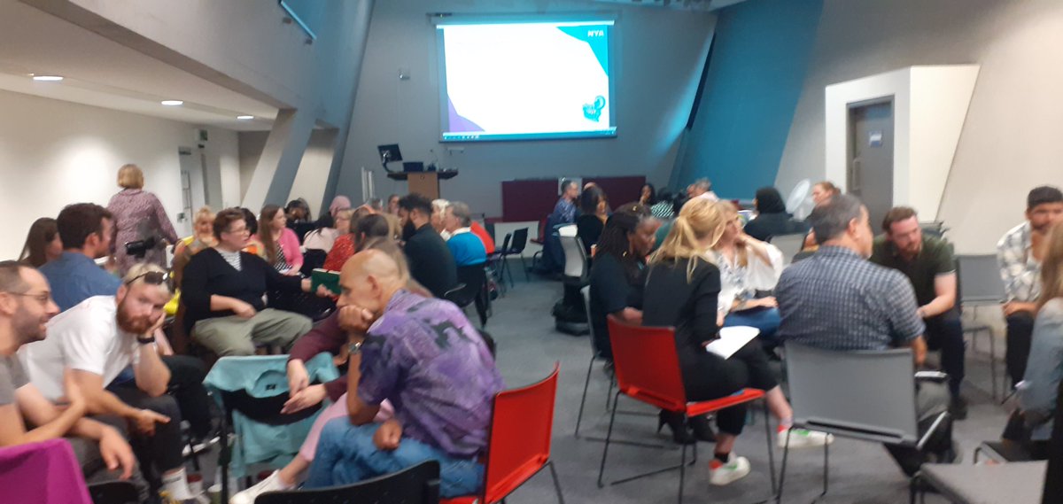 Feedback session nearing the end of a fabulous NYA roadshow...