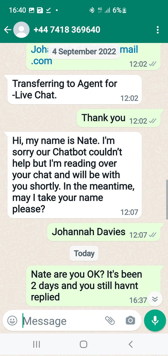 GingerNinj4's tweet photo. @clarksshoes is your customer care colleague Nate OK or does he need some help as 2 days ago he was just reading my message and still as of yet no reply? https://t.co/RpGWiwAW9r