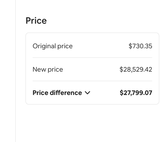 DonnieDoesWorld's tweet photo. Host of an airbnb I booked in Qatar for the World Cup just updated the price. Looks like I'm staying in a fan village cabin. https://t.co/5N9oU3BoRO