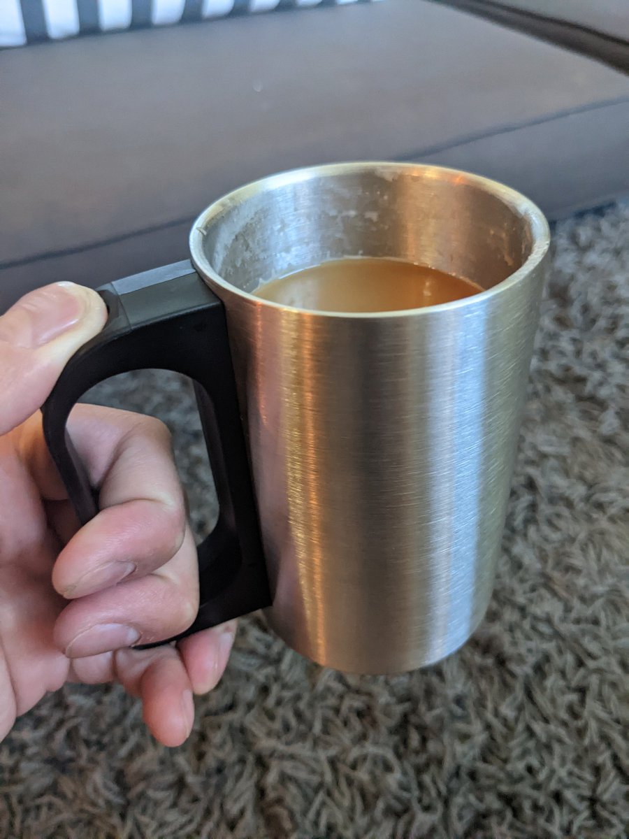 I finally got my Kathryn Janeway replica mug and words cannot express how nerdy happy I am this morning. I might not be doing it justice by not drinking black though 😳 <a href="/TheKateMulgrew/">Kate Mulgrew</a> <a href="/StarTrek/">Star Trek</a>