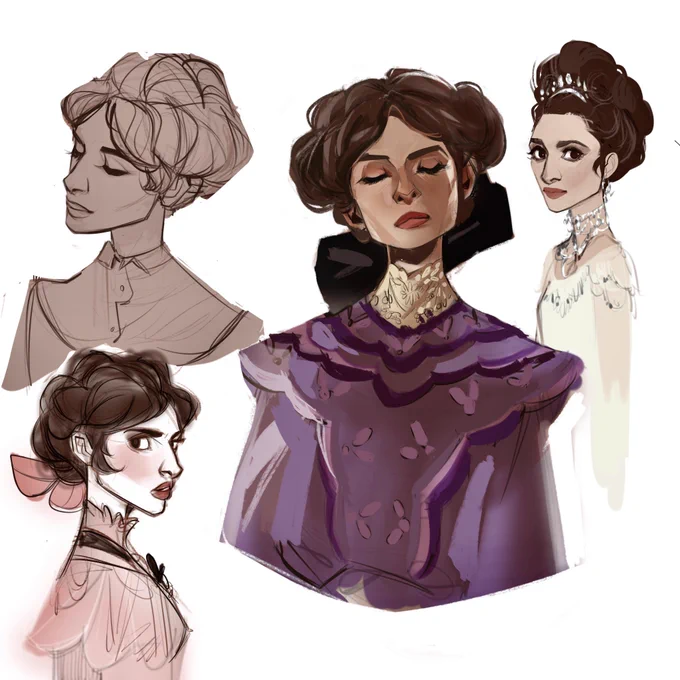 Forgot I had done some #audreyhepburn sketches #MyFairLady 
