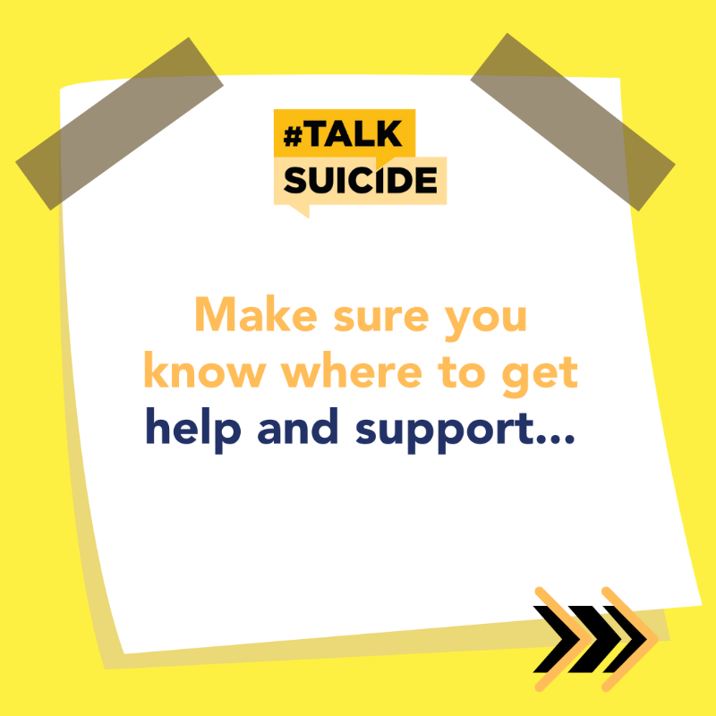 StaffordshireCC's tweet photo. This World Mental Health Day we're highlighting our #TalkSuicide campaign and how people in #Staffordshire can increase their awareness of suicide and mental health with our free training.

#WMHD2022 #TalkSuicide