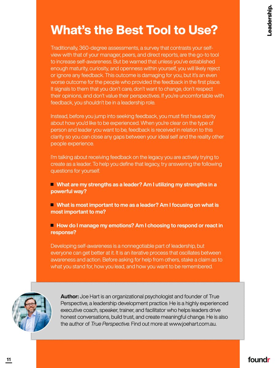 askjoehart's tweet photo. I must say it was awesome to see my article spread over 4 pgs in Aug's @foundr mag🙌
Now we're in Sept, here's 'how to close the gap between reality & your perception to become a better #leader in life'🪞
➡️Subscribe to the mag via their profile
#trueperspective #selfawareness https://t.co/ALUcKHy2zq
