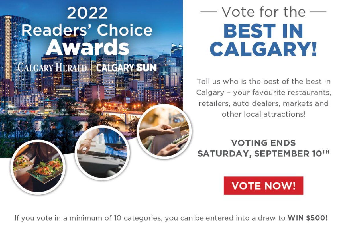 Sirocco was nominated for the best golf course in Calgary!
m.lndg.page/1fLzGF
Voting ends on September 10th
It is located under Health &amp; Fitness Category. #YYCGolf #YYC