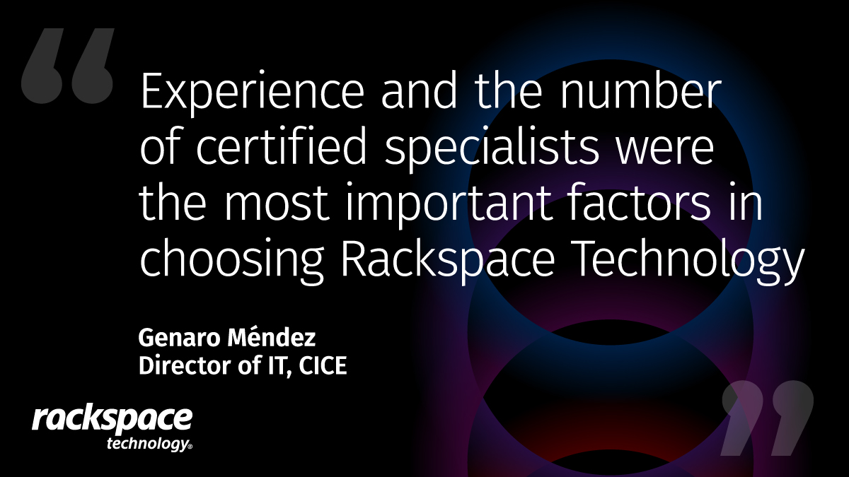 Rackspace's tweet photo. Cloud optimization can be complicated, but it doesn’t have to be messy. Find out how 10 companies were able to count on Rackspace Technology to help them overcome challenges and generate tangible results through optimization. #BeyondClouds. https://t.co/gFPpJP3FpM https://t.co/iV1PcACNjh