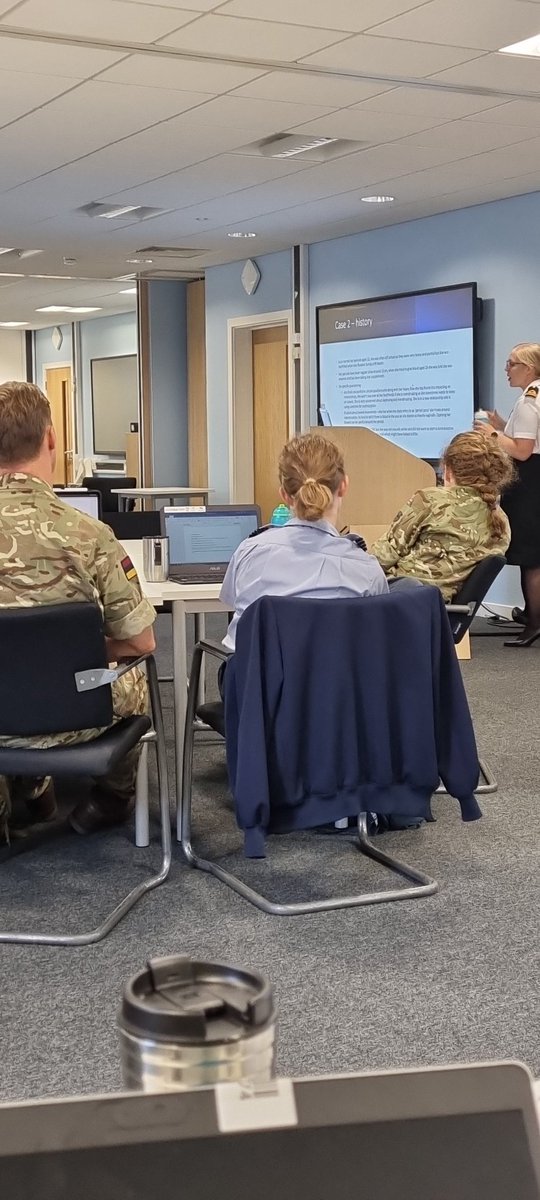 DrKate_King's tweet photo. The #DefenceGPVTS hearing from @RuthGuest5 about #WomensHealth this pm. Some good discussion about period problems and explaining to those that don't know what periods can be like!
#TheVaginaBible by @DrJenGunter recommended for our non-menstruating trainees. @DefWomenNetwork https://t.co/M6d65MVk8O