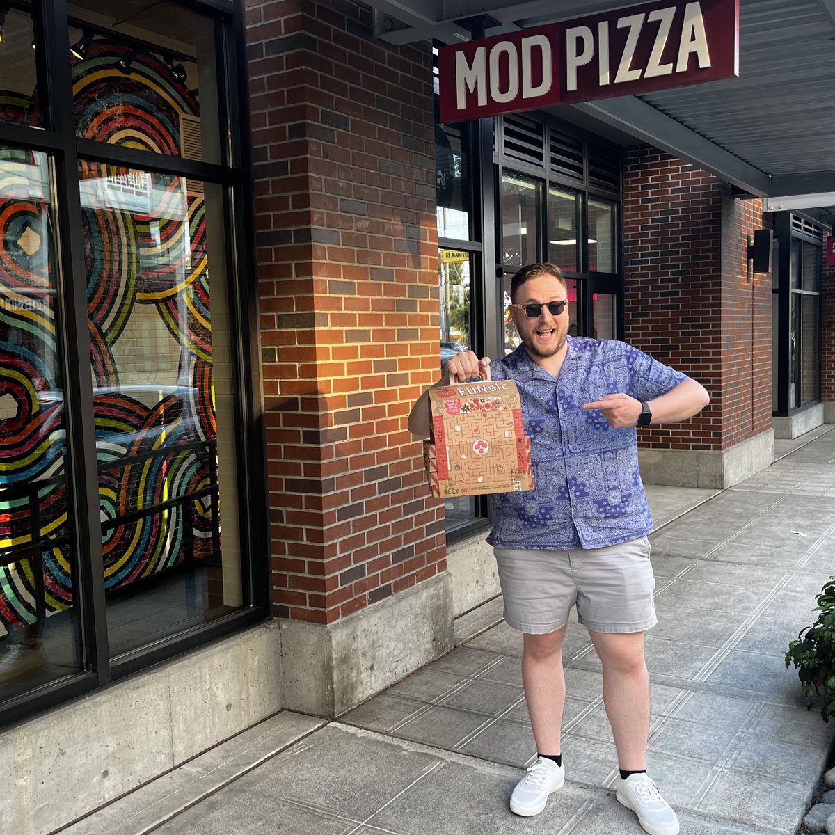 somecody's tweet photo. The #MODFUNdle is finally out in the world!!! 

It's not a BORING family bundle like those other guys serve. It's wrapped up in games, activities, jokes, downloadable content and more. 

The most FUN I've ever had writing for anything 🤪 Go pick one up today! https://t.co/O7qkXQ5x4K