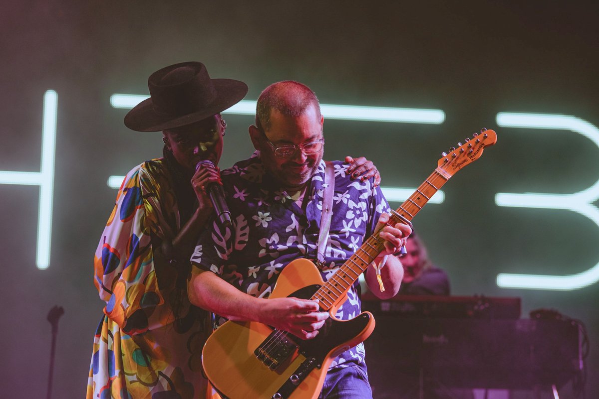 #Morcheeba last weekend at Analogue Festival in Romania #MorcheebaLive #RossGodfrey #SkyeEdwards #AnalogueFestival