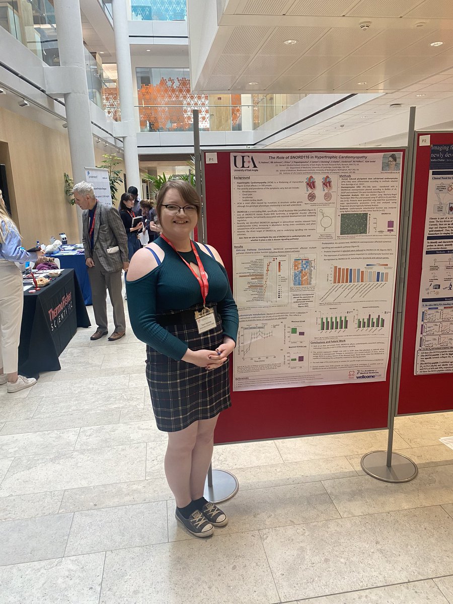 Fantastic time at #BSCR! Great to be  back giving talks in person again and Terri did great job of presenting her poster