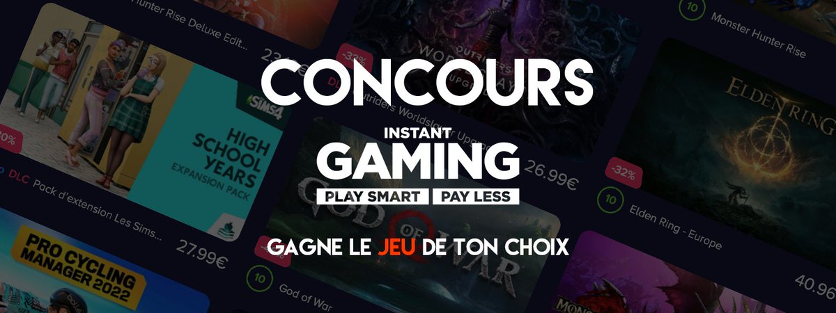 YankaTv's tweet photo. 🔃Plutôt deux fois qu'une🔃!!!
🍀Nouvelle chance de gagner le jeu de ton choix🍀.
➡https://t.co/GQQIU9O7UK
RT✅
Follow✅
🚀FONCE🚀
Rappel du GIVEAWAY perso :
https://t.co/TKTFOxgkY9
#Instantgaming #InstantgamingFR #Giveaway #IGPartner #gift #TwitchStreamers #TwitchPartner https://t.co/Acxw05oD4y