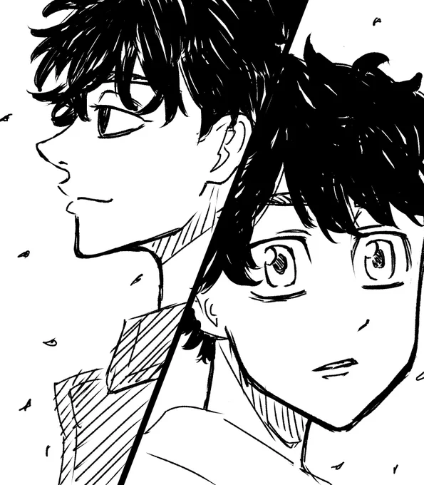 ⚠️本誌rkgk
決して交わることのなかった2人
マイキーを救うために動いた2人の男、佐野真一郎くんと花垣武道。。
実は交わってた……? 