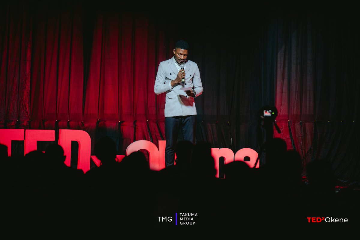 TEDxOkene's tweet photo. Our host for the #TEDxOkene #WayForward event, Meshack Inotu Osagie @inotuosagie made everything memorable with his excellent masterwork. 

Thank you for using your creativity to handle the event perfectly. https://t.co/DQEBDs0vEM
