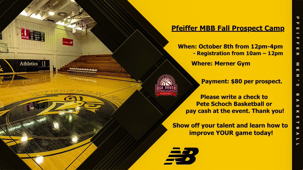 Pfeiffer University Men’s Basketball tweet media