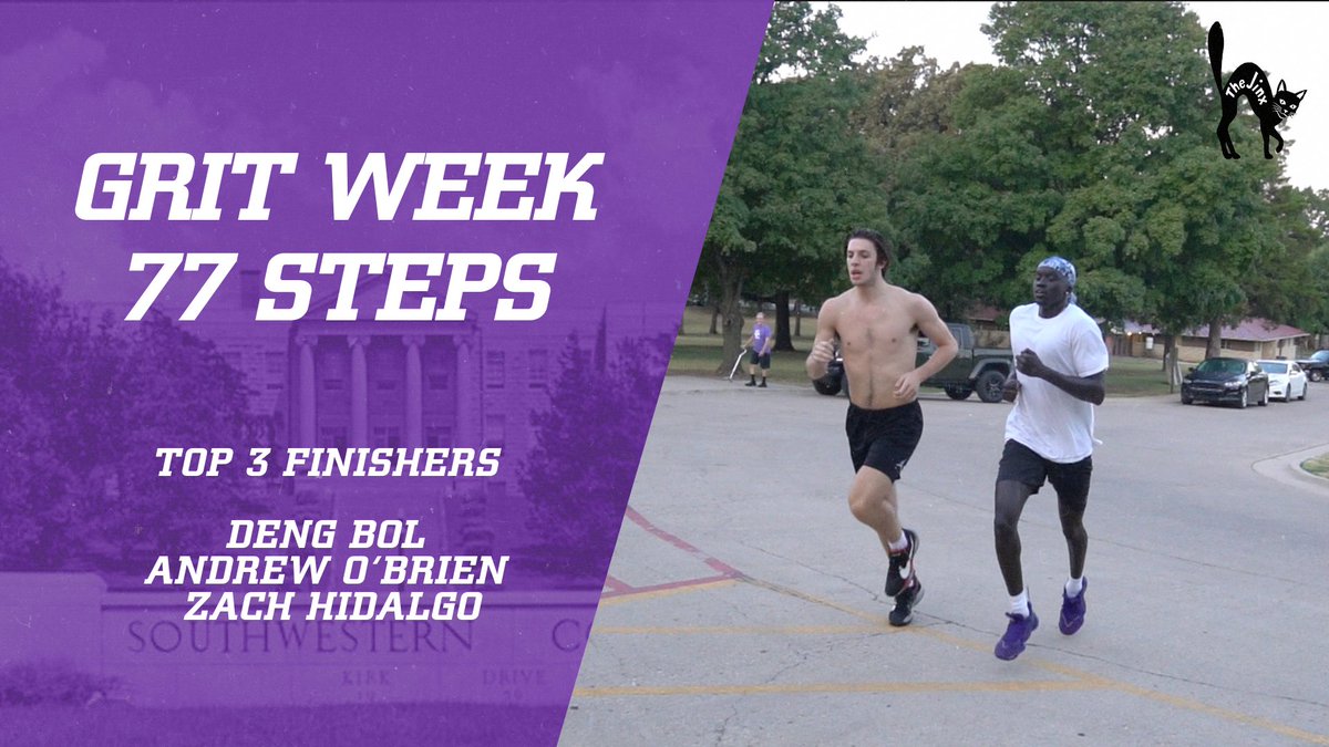 GRIT Week has begun! The tradition of running the 77 steps continues.