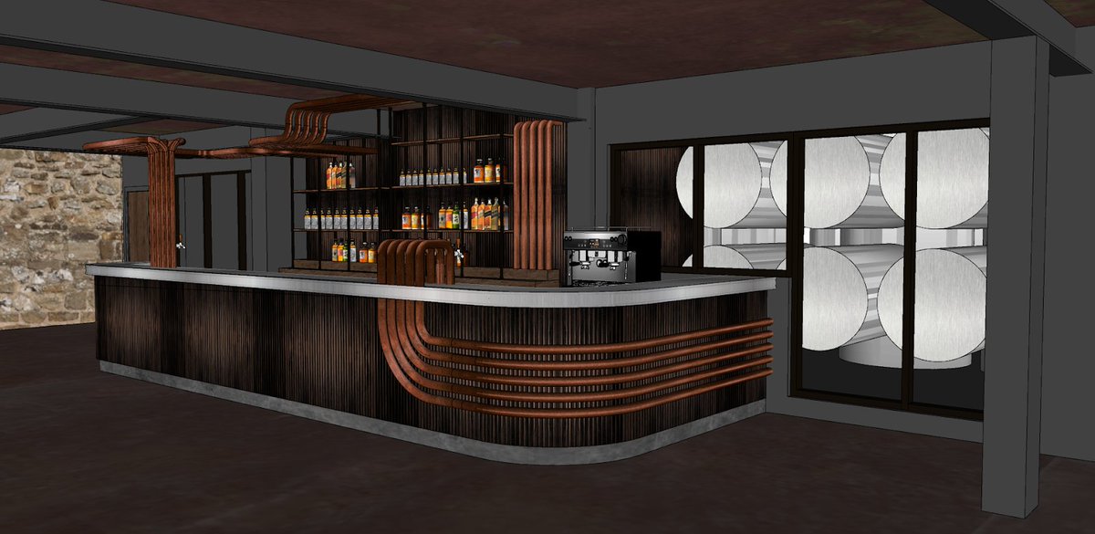 uilebheistdist's tweet image. Our tap room will let visitors sample our entire range, and some very special experiments. Our designs have now been completed and we&apos;ll soon start work on building out the tasting space. We look forward to welcoming you along to try some of our beers for yourselves very soon.