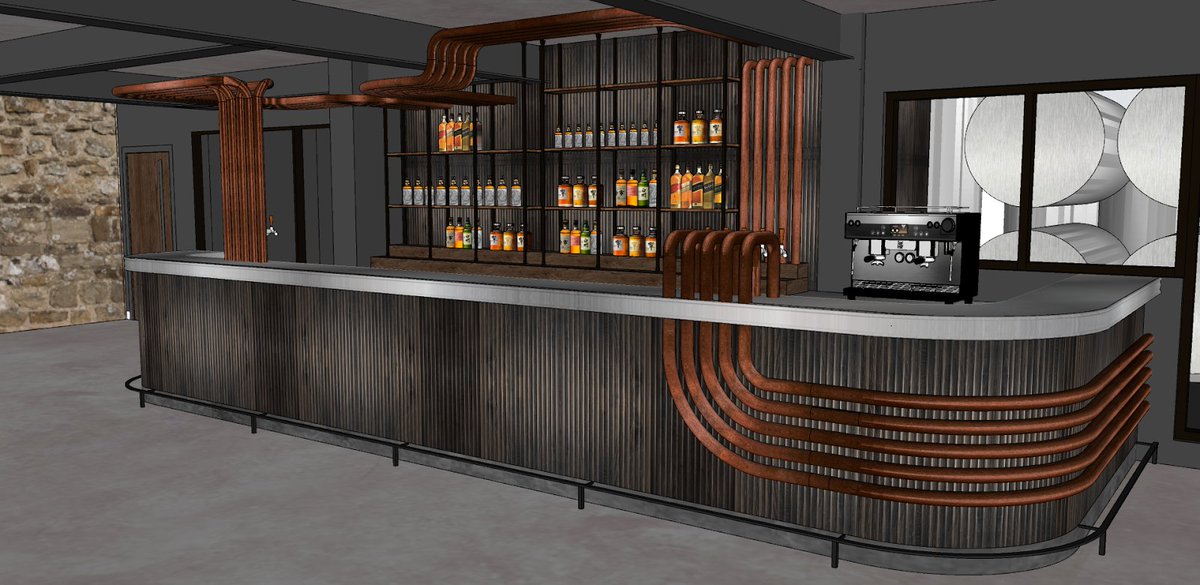 uilebheistdist's tweet image. Our tap room will let visitors sample our entire range, and some very special experiments. Our designs have now been completed and we&apos;ll soon start work on building out the tasting space. We look forward to welcoming you along to try some of our beers for yourselves very soon.