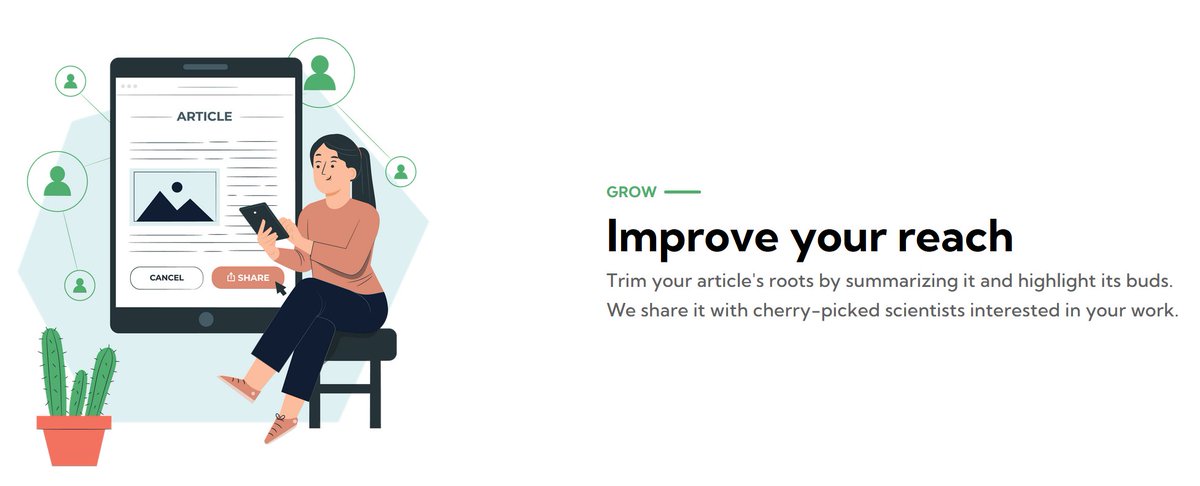 SciBloom's tweet photo. Hey #AcademicTwitter, are you interested in disseminating your scientific article to a cherry-picked audience? 
It's over there🤫https://t.co/xaK5NrkSq9🤭 https://t.co/49rMTs4K5F