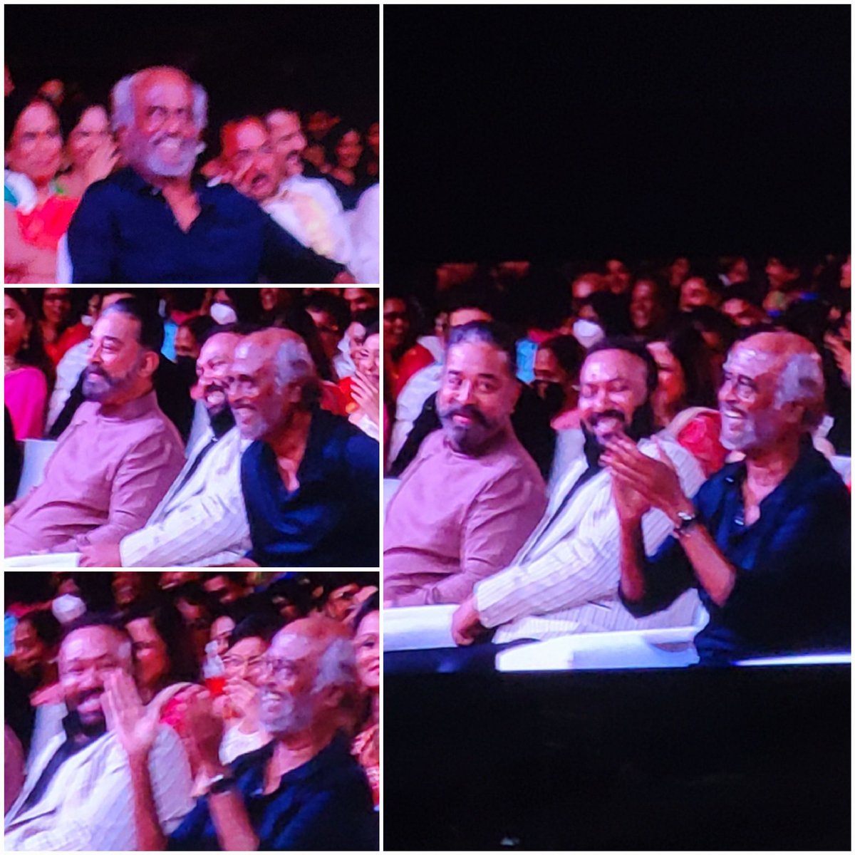 RajiniFCGermany's tweet photo. That smile = our happiness 😍

#Thalaivar #SuperstarRajinikanth 
#Jailer #PS1 #PS1Trailer #PonniyinSelvan #PS1AudioLaunch #Rajinikanth https://t.co/X4kcur3O2W