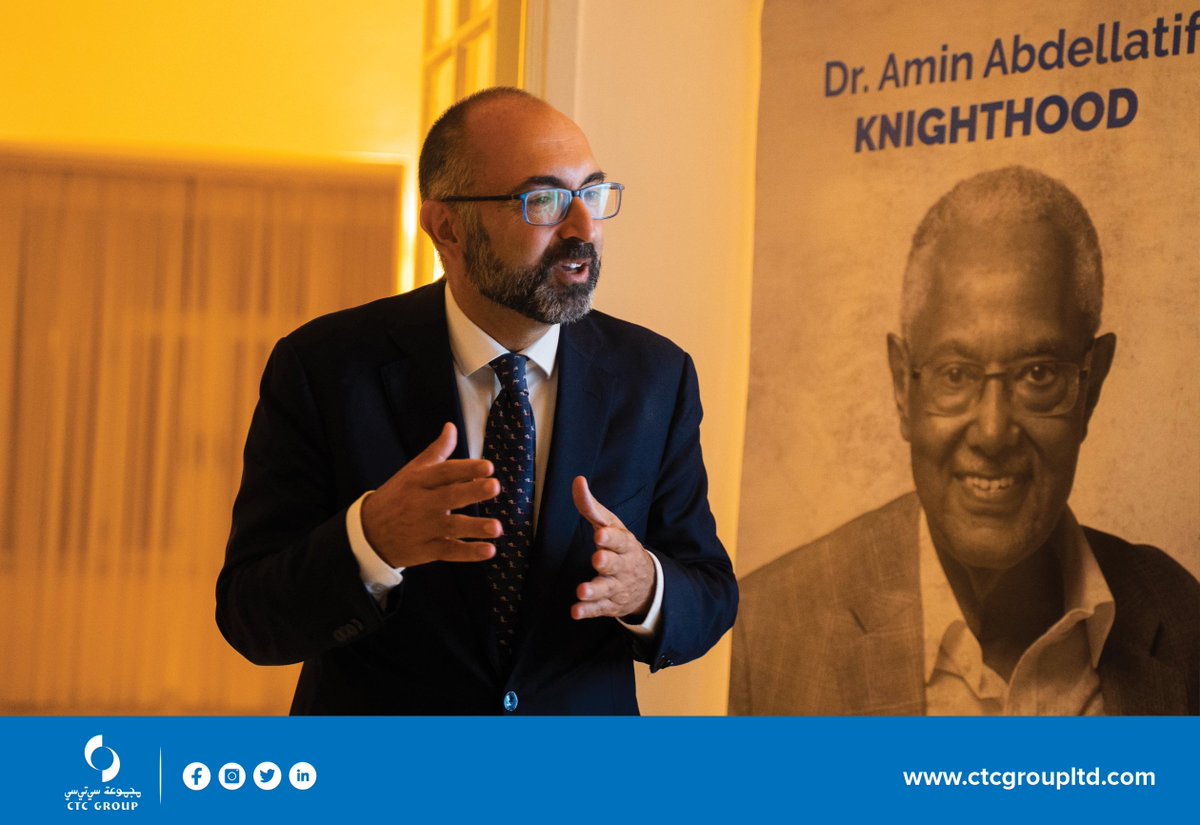 CTCGroup_ltd's tweet photo. The President of the Italian Republic has bestowed the honor of Knight of the Order of the #StarofItaly on Dr. AlAmin Ahmed Abdellatif, Chairman of the Central Trading Company ( #CTCGroup)
Read the whole news on our LinkedIn page
https://t.co/b5bBrR6RDw
#Sudan #ItalianEmbassy https://t.co/n3flJSwx5y