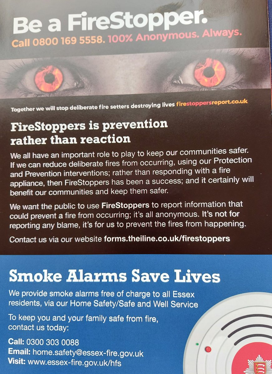 Today <a href="/ECFRS/">Essex Fire Service</a> are back in #Greenstead #Colchester knocking on doors to make our community #SafeWellSecure Working with partners <a href="/IndependentAge/">Independent Age</a> <a href="/UnitedInKindSX/">UnitedInKindEssexCoaches</a> <a href="/Community360org/">Community360</a> @EPColchester <a href="/yourcolchester/">Colchester City Council</a> Pop and see me &amp; Liam from <a href="/SaferEssexRoads/">SaferEssexRoads</a> for free advice at The Centre