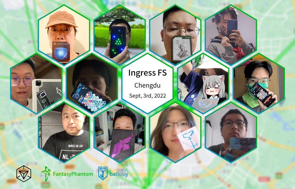 skimige's tweet photo. IngressFS @ Chengdu, September, 2022!
Thank you for joining us!

ENL Leader: FantasyPhantom; RES Leader: batlosiy
#IngressFS #IngressFSAtHome #IFSAtHome https://t.co/ESyWPrhAYj