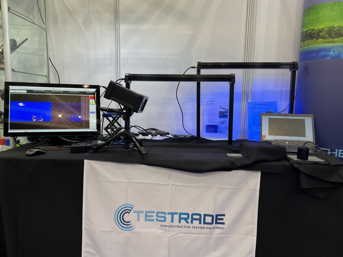 We are really pleased to introduce our range of UV lights with an integrated defect sizing system to save you time and effort in electronically reporting inspection results. Come and visit us on stand C23 and #MT2022