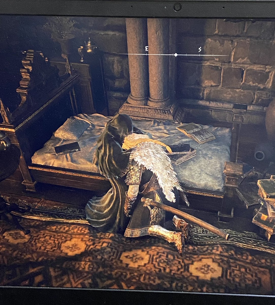 komuries's tweet photo. I have not enjoyed elden ring for the longest while and now that i'm in my third playthrough, all the comfort this game gave me is going back https://t.co/jlKUdPd9Fr