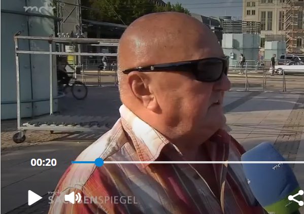 kerstinkoeditz's tweet photo. Der @MDRAktuell Sachsenspiegel präsentiert einen Kronzeugen für das #Hufeisen. Er wolle sich bei #le0509 „beide Seiten anhören“, man könne links und rechts kaum noch unterscheiden. Der Herr ist Peter Köppe, ehem. Landtagskandidat der #NPD. Recherche, so wichtig, lieber MDR! https://t.co/Fd6H0vS6mu