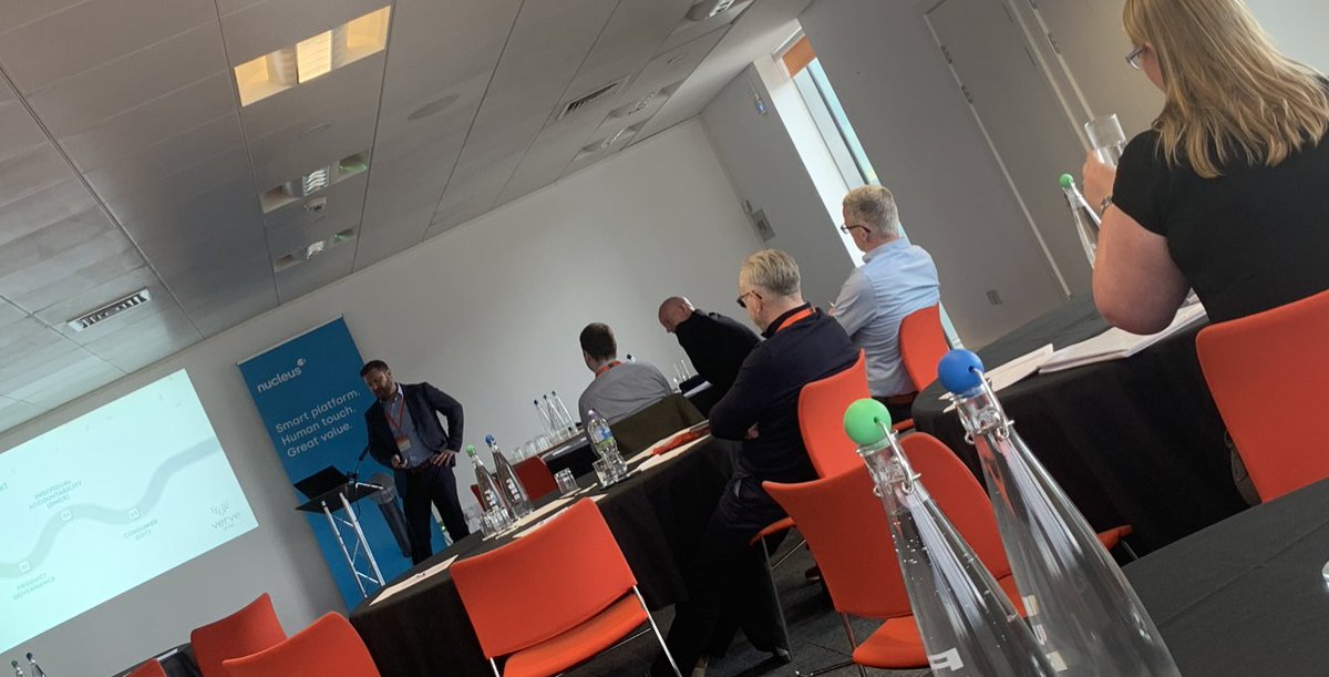 nucleuswrap's tweet photo. How did we get here? Consumer Duty expert Christian Markwick @GroupVerve covers the context for the new Duty along with an explanation of what the regulator is really looking for at today’s #illuminatelive session @studiovenues Glasgow https://t.co/p1lEXSKmKk