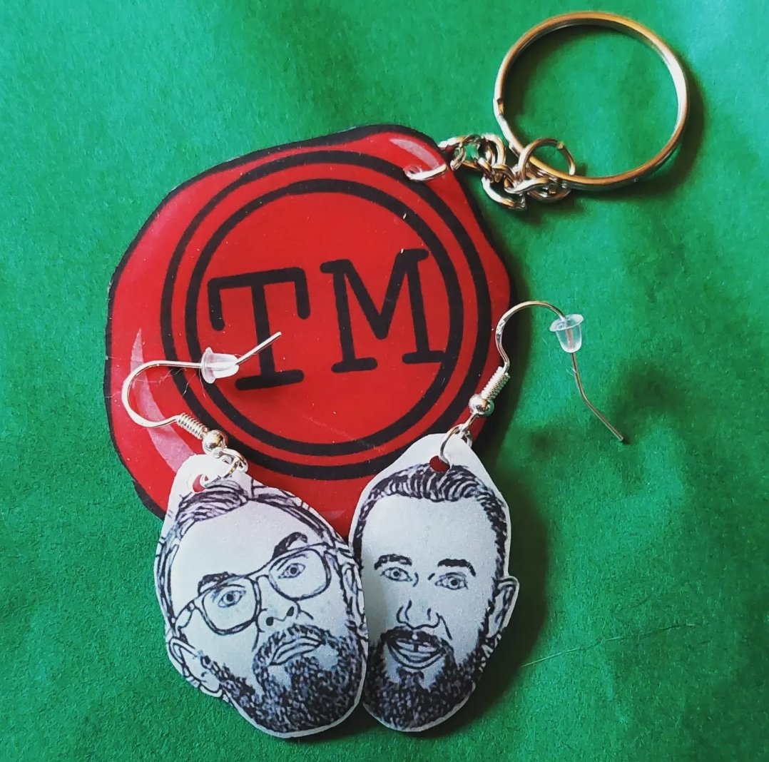 NCCbyKimberley's tweet image. Had some extra space on my sheet of magic paper, so made some bonus (incredibly nerdy) earrings 😅. 

#Taskmaster #TaskmasterUK #TM #TaskmastersAssistant #GregDavies #AlexHorne