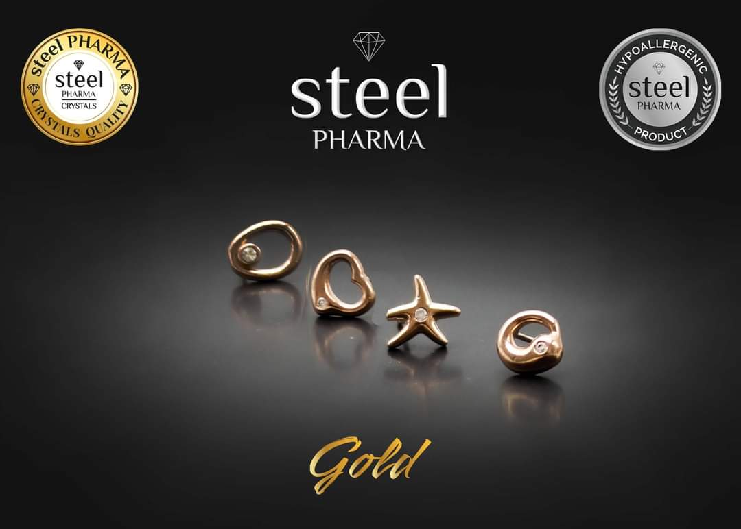 SteelPharma's tweet photo. En @SteelPharma continuamos utilizando #MaterialesHipoalergénicos de la más #Altacalidad que hacen que nuestras piezas sean #saludables para su #usdiario. Con nuestra #NuevaColección #Gold serás el centro de todas las miradas.
#pendientes #joyeriahipoalergenica #cristal #farmacia https://t.co/NJwSnbVUbH
