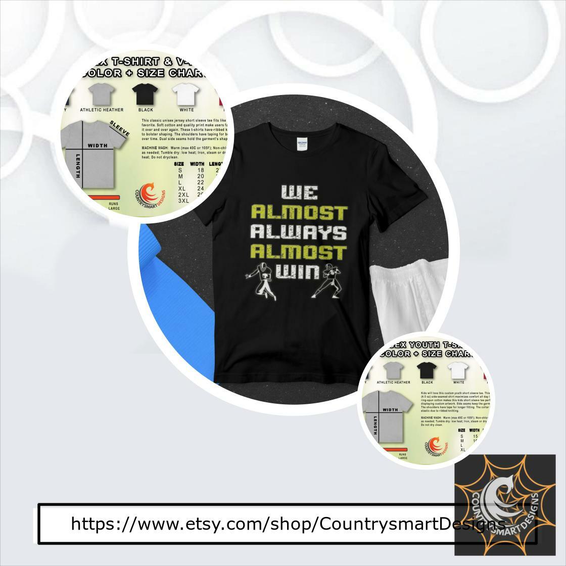 AlSmith2022's tweet image. Limited offer! This awesome We Almost Always Almost Win Funny Sports Football Lover Funny Gift for $16.5.. 
etsy.com/listing/129902…
#SportsFootbal #AlmostAlways