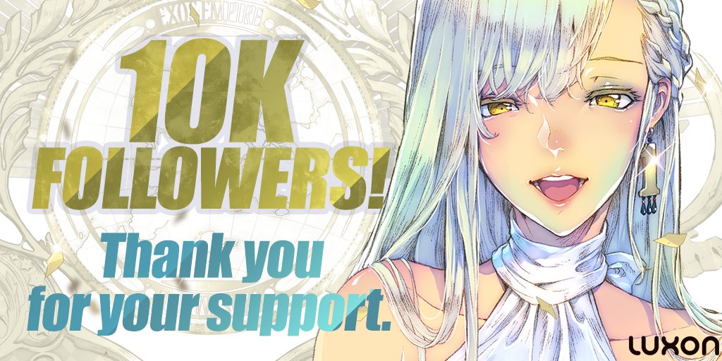 DESPERADOB218's tweet photo. Fans of #DesperadoB218!!
🎉We have reached 10,000 #followers🎉
You guys are #amazing so keep the speed up!

⭐Thank you so much for your #love and #support.⭐
👉👉👉 Stay tuned for updates!
#Web3 #NFT #ExosHeroes #Blockchain https://t.co/yc1EPUNyVm