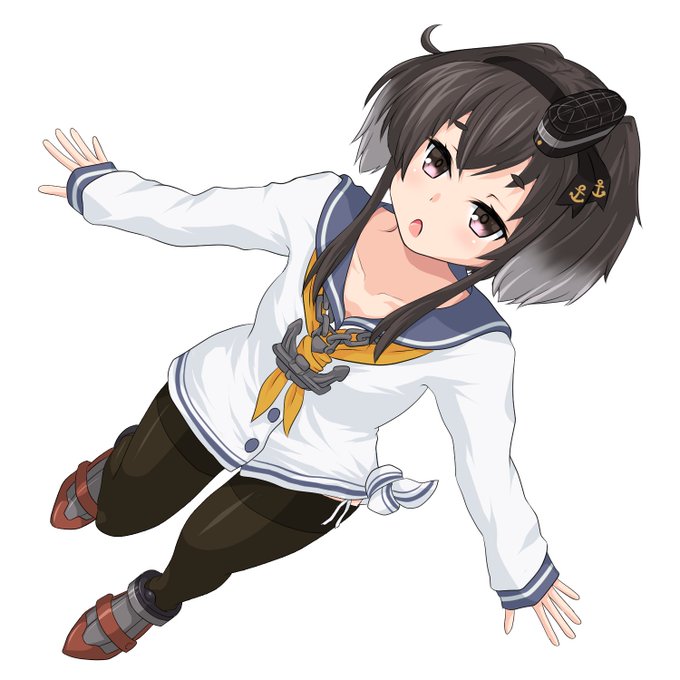 黒タイツの日らしいので時津風単体!

#黒タイツの日
#艦これ 