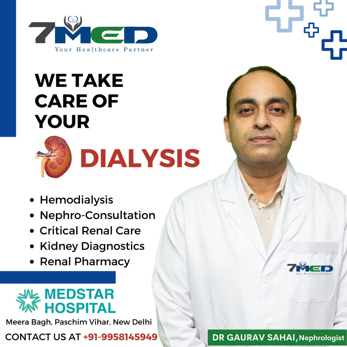 7medIndia's tweet photo. #7Med #7MedIndia #MedstarHospital #kidneyhealthforall #Nephrology #HealthyIndia #KidneyCare #Dialysis #PartnerinHealth #KeepingPatientsFirst https://t.co/9xQXnYVxjx