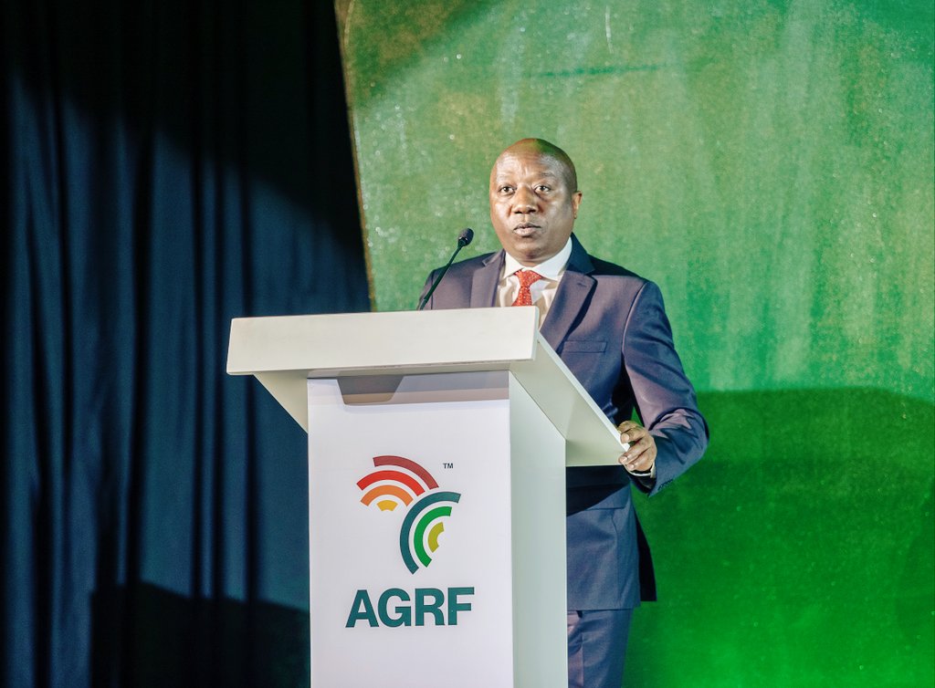 PrimatureRwanda's tweet photo. PM Ngirente: In this journey to transform African agriculture, African countries need to fully commit to driving a comprehensive agricultural transformation as a key foundation of our economic growth. #AGRF2022 https://t.co/wZzHb7o1SF https://t.co/p0owe7QiPp