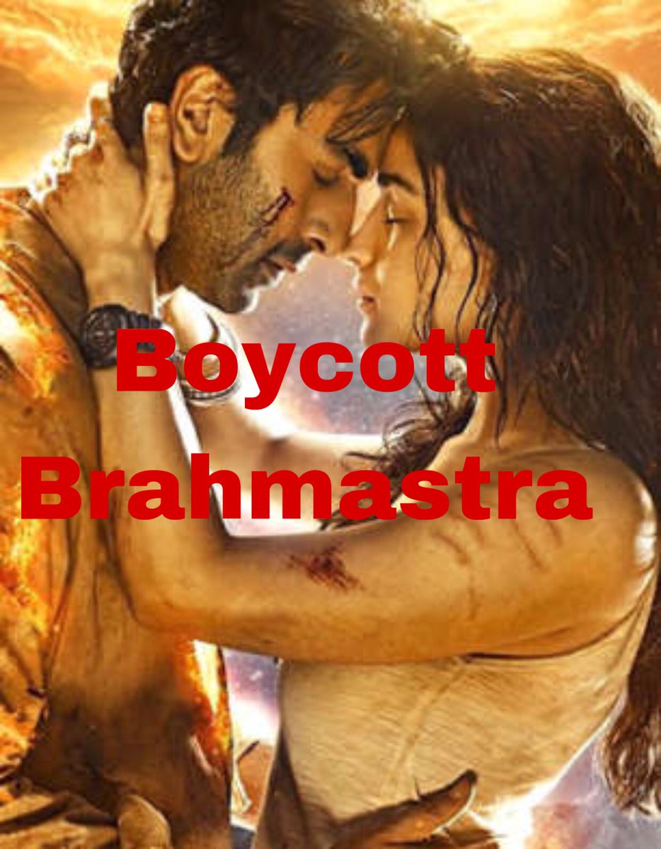 Saffron_Sniper1's tweet photo. Thread (1/24) 

Why to #BoycottBramhashtra ?

I’m Going to boycott #Brahmastra movie! Here, I’m mentioning My reasons that why I'll boycott this movie. This thread is long, kindly be patient &amp; Don’t skip any tweet. https://t.co/ZB9OUZoDFg