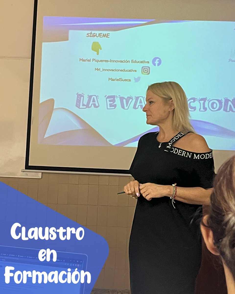 ColegioEngeba's tweet photo. ¡Estamos de vuelta! Los docentes del @ColegioEngeba hemos dado la bienvenida al nuevo curso escolar de la mejor manera posible... ¡formándonos para seguir mejorando! 
Gracias a @MarielSueca por todo lo que nos has enseñado y ayudado.
#LOMLOE #FormacionDocente https://t.co/1Gorxg7Mfi