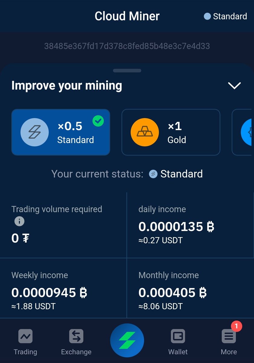 CryptoPhilL69's tweet photo. Cloud Miner StormGain 
Earn free #Bitcoin every 4 hours, awesome and easy to use trading platform 👇  https://t.co/KBhpJjrwAZ
@gainfr @Stormgain_net @StormgainT @AirdropDet @cryptogirltrue @seb_rtm @Crypto345678 @CryptoMillionYT @themoneykong @villabrianna_  #Mining #cloudmining https://t.co/QjJb0wkOOG