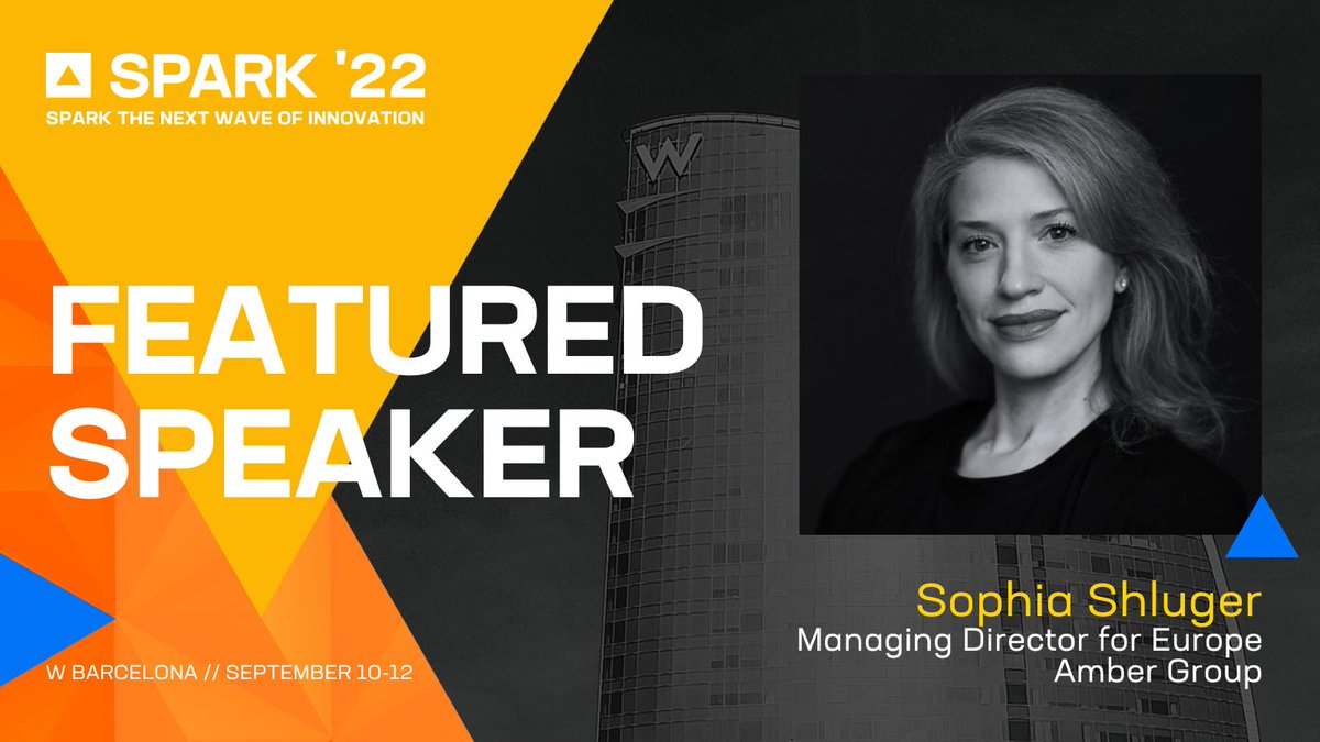 WhaleFinApp's tweet photo. What does the future hold for crypto markets?

Our Europe Managing Director Sophia Shluger @shlugs will be discussing the next wave of crypto trading, the current market conditions, and what lies ahead at the @FireblocksHQ SPARK '22! 

https://t.co/f8TvDieAW7 https://t.co/EUjUrgB0W6