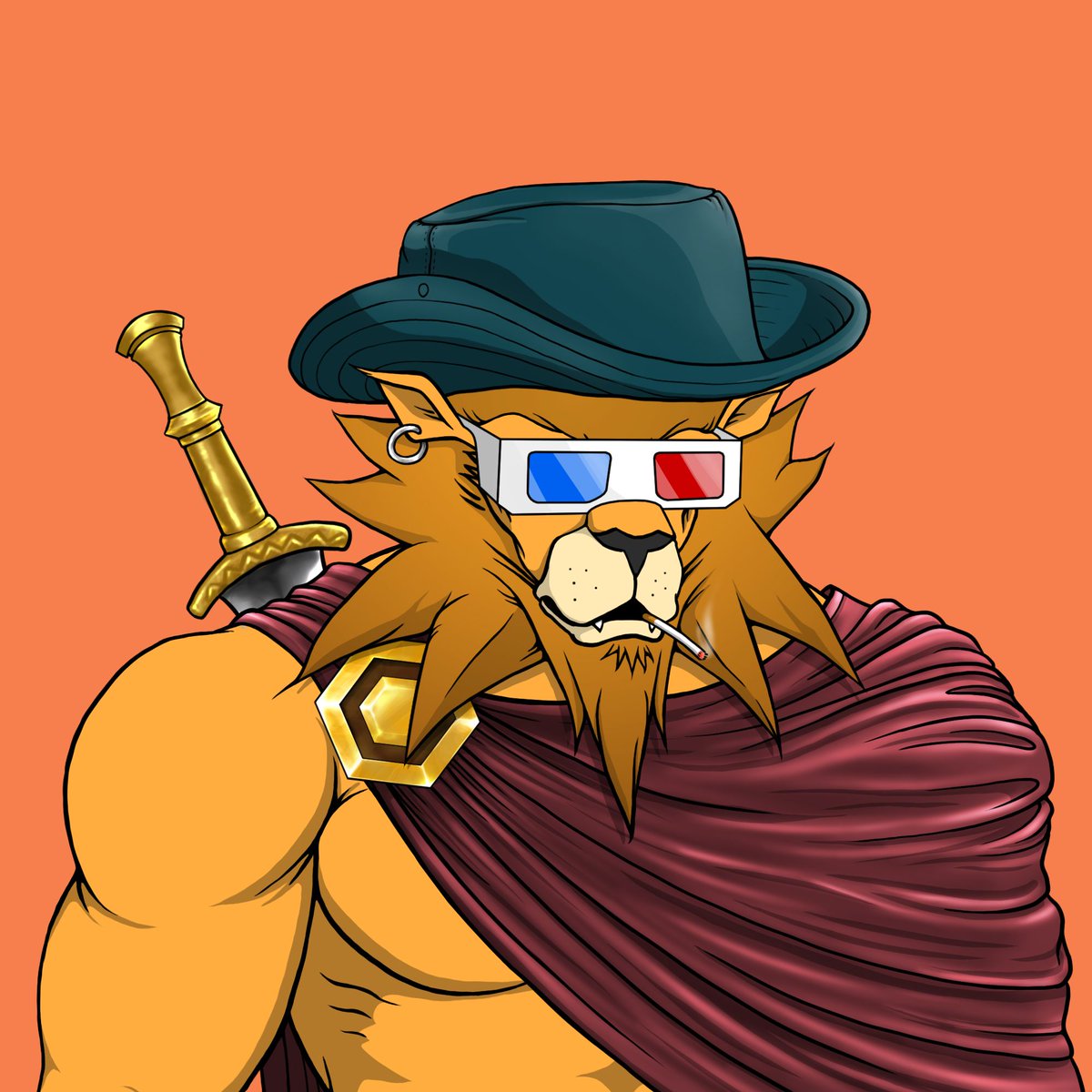 Mic0020's tweet photo. Selling my #9099😎Check out Loaded Lion #9099 by https://t.co/B6b6SGAVE4 NFT! #LoadedLions #nft #crypto https://t.co/F4DjmyiIM9